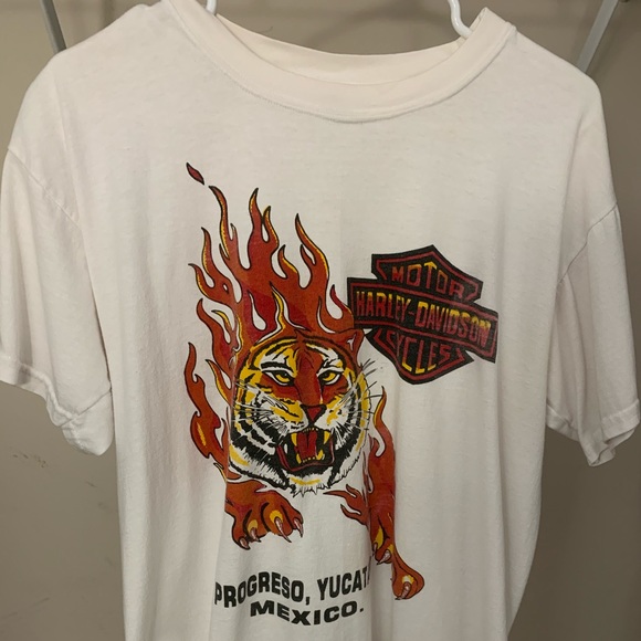 harley davidson tiger shirt